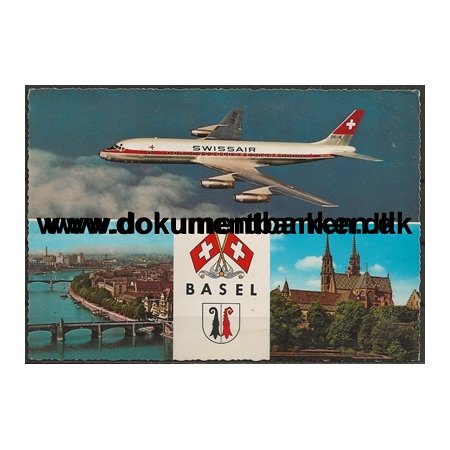 Swissair, Schweiz, postkort
