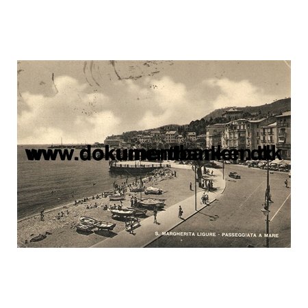 Santa Margherita Ligure - Passeggiata a Mare, Carte Postale