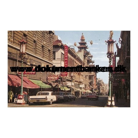 Chinatown, San Francisco, California, USA, Post Card