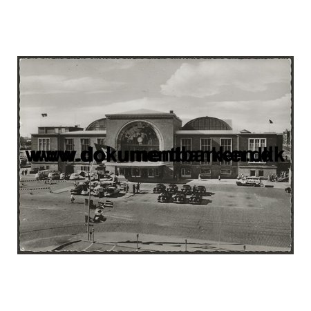 Hauptbahnhof Kiel Tyskland Postkort