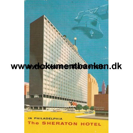 The Sheraton Hotel, Philadelphia, Pennsylvania, Post Card