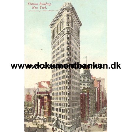 New York, Flatiron Building, Post Card