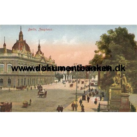 Berlin, Zeughaus, Postkarte