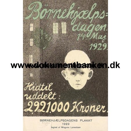 Brnehjlpsdagen, 14 maj 1929, Postkort