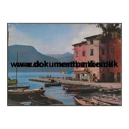 Porto di Brenzone Lago di Garda Italien Postkort