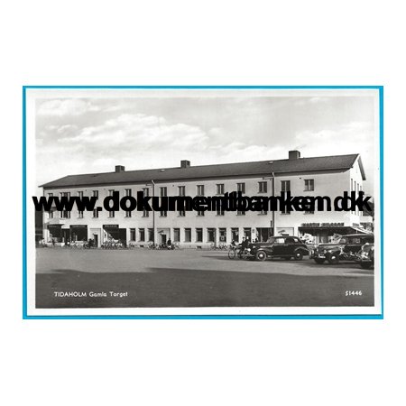 Tidaholm, Gamla Torget, Sverige, Postkort