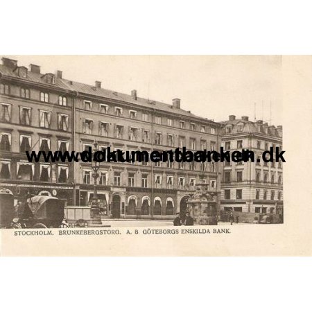 Stockholm, Brunkebergstorg, Postkort