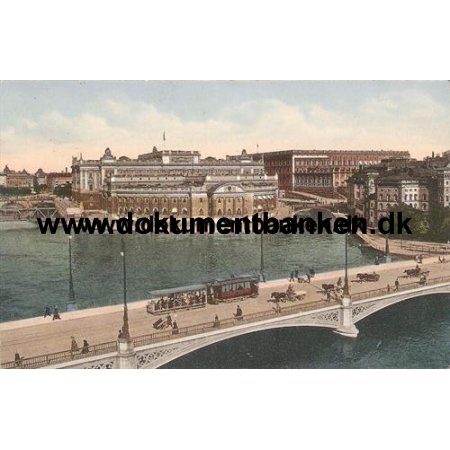 Stockholm, Riksbankshuset, Postkort