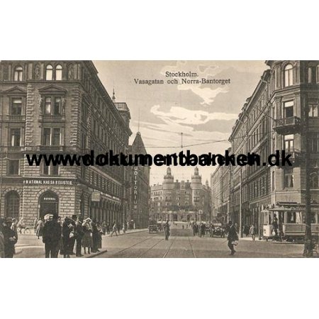Stockholm, Vasagatan och Norra-Bantorget, Postkort