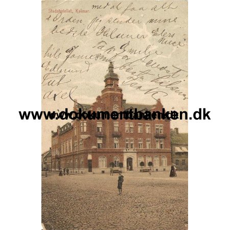 Kalmar, Stadshotellet, Sverige, Postkort