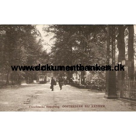 Utrechtsche Straatweg, Oosterbeek bij Arnhem, Postkort