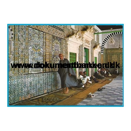 Kairouan, Mosquee Sidi Sahbi, Tunesien, Postkort