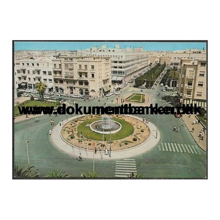 Avenue Hedi Chaker Sfax Tunesien Postkort