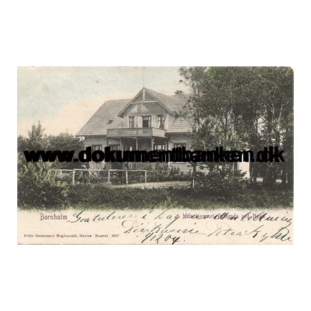 Bethesda, Helsehjem, Nex, Bornholm, Postkort