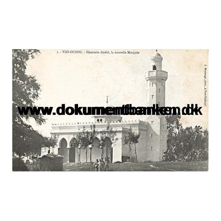 Algeriet, Tizi-Ouzou, Djemmaa djedid, Mosquee, Carte Postale, 1906