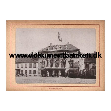 Odense, Industripalet, Prospektkort, 1895