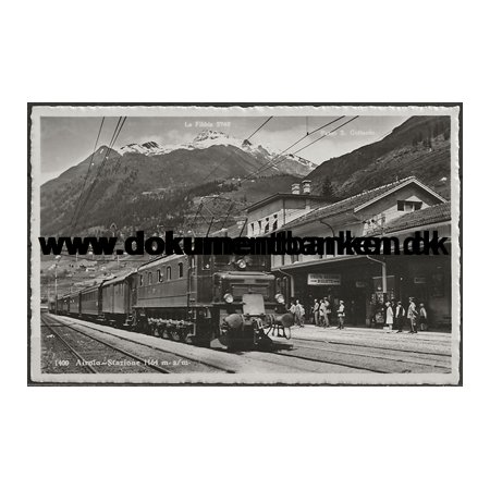 Airolo Stazione Schweiz Postkort