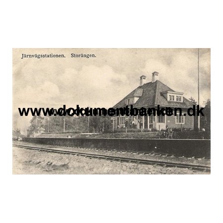 Storngen Station, Sverige, Postkort