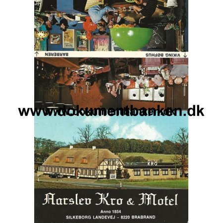 rslev Kro & Hotel, Brabrand, Danmark, Postkort