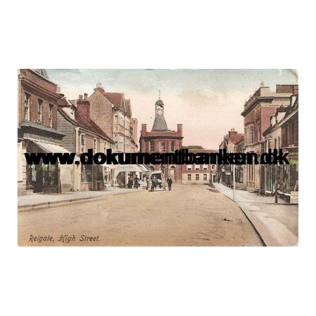High Street, Reigate, England, Postkort