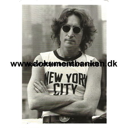 John Lennon, New York, USA, Postkort