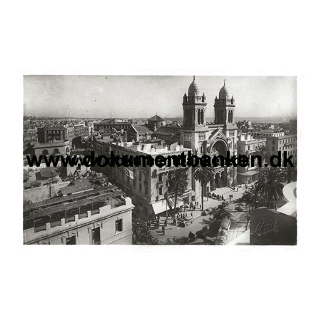Tunis, La Cathedrale, Tunesien, Postkort
