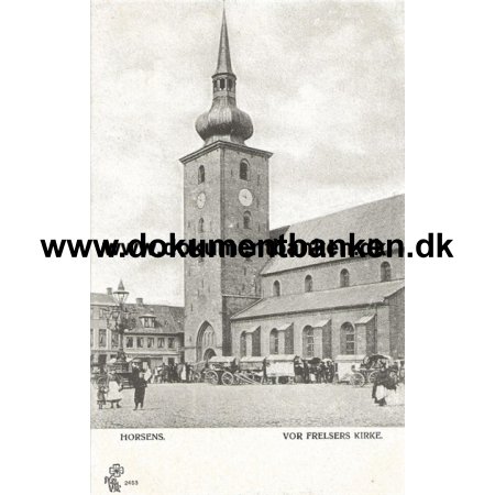 Vor Frelsers Kirke, Horsens, Jylland, Postkort