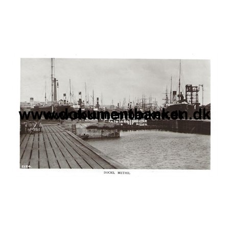 Docks, Methil, England, Postkort