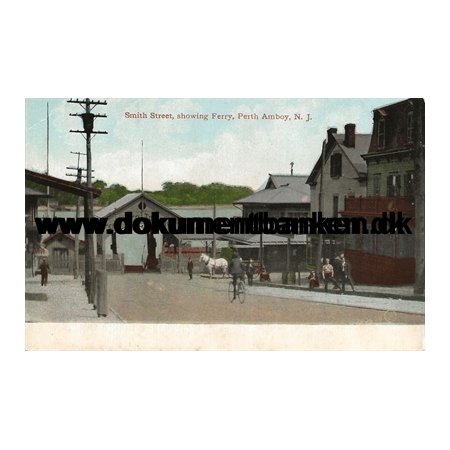 Smith Street, Perth Amboy, New Jersey, USA, Postkort