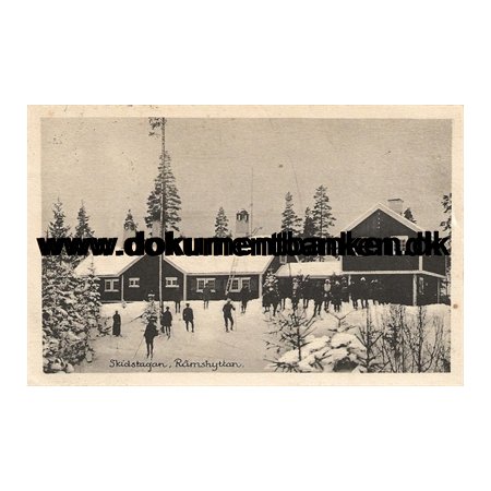 Skidstugan, Rmshyttan, Sverige, Postkort