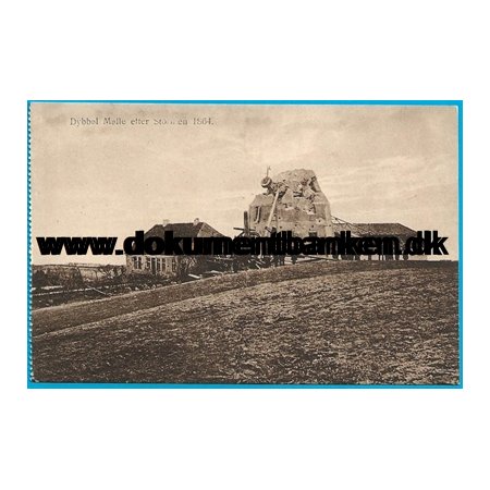 Snderborg, Dybbl Mlle efter stormen 1864, Jylland, Postkort