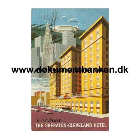 Cleveland. The Sheraton-Cleveland Hotel. 1966