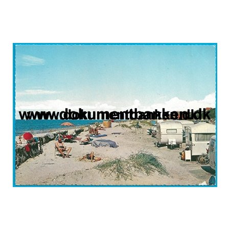 Tisvildeleje Strand, Campingpladsen, Sjlland, Postkort