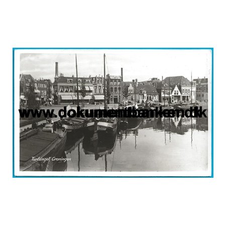 Groningen, Turfsingel, Holland, Postkort