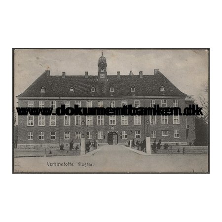 Vemmetofte Kloster Sjlland Postkort 1910