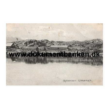Kolonien Umanak, Grnland, Postkort
