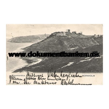 Hammershus, Bornholm, Postkort