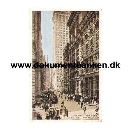 New York. Wall Street 1923