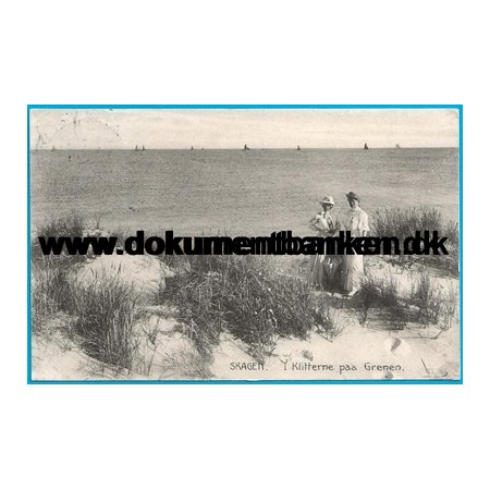 Skagen, I klitterne ved Grenen, Jylland, Postkort