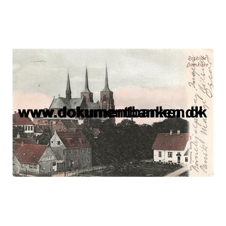 Domkirken, Roskilde, Sjlland, Postkort