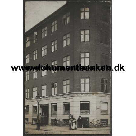 Nrrevoldgade 38 og Larslejsstrde Kbenhavn Postkort 1910