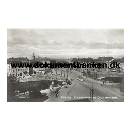 Kungsportsbron och stra Hamngatan, Gteborg, Postkort
