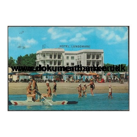 Hotel Lungomare Cervia Italien Postkort