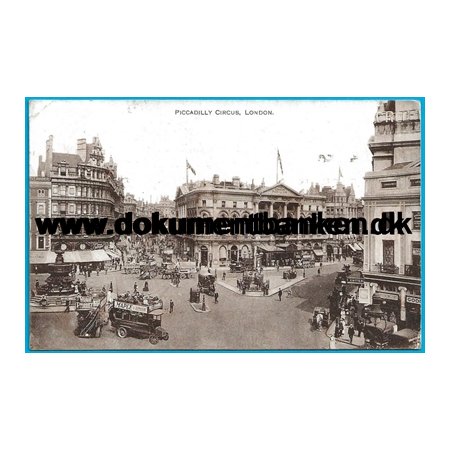 Piccadilly Circus, London, England, Postkort