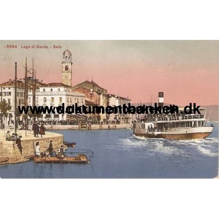 Salo. Lago di Garda. Carte Postale. Italien 1911