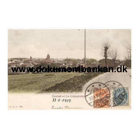 Lisbjergbakken, Nstved, Sjlland, Postkort