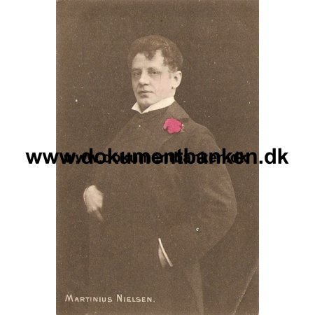 Martinus Nielsen. Skuespiller. Postkort