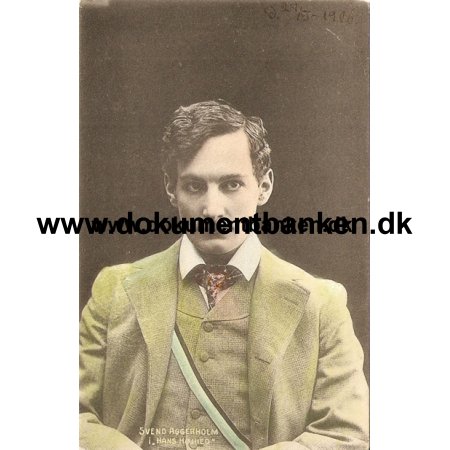 Svend Aggerholm i "Hans Hjhed" Skuespiller. Postkort