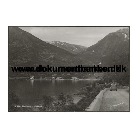 Kinsarvik Hardanger Norge Postkort