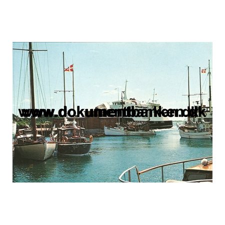 Lohals Havn, Langeland. Postkort